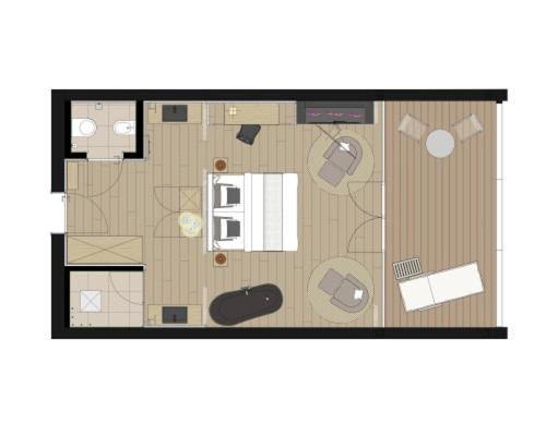 Hafling Hotel Chalet Mirabell חדר תמונה